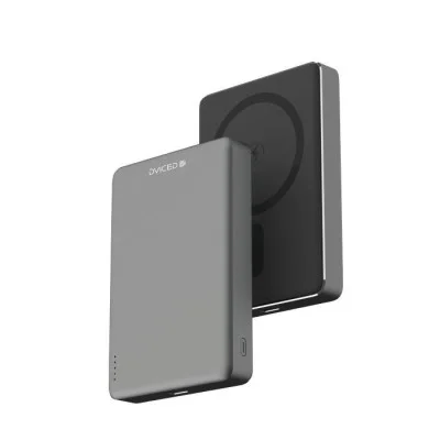 Dviced Ultrathin Power bank 10000mAh - Black/Grey